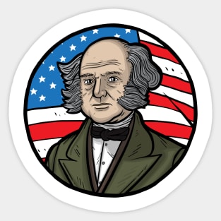 Martin Van Buren Sticker